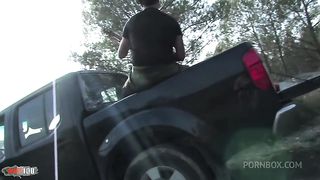 Ava Marteens Gets Ass Fucked In The Pick Up Truck