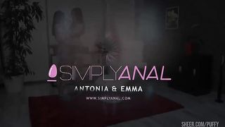 Take Turns For Anal With Antonia Sainz Emma By Simply Anal