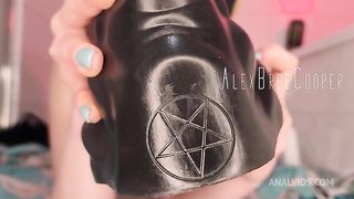 Alexbreecooper Vs Behemoth Huge Anal Dildo Fisting My Asshole And Big