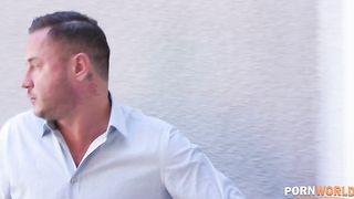 Busty Stay-at-Home MILF Fucked Hard in the Ass by Husband’s Colleague GP2307