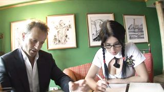 HORNY TEEN STUDENT STRACY STONE SEDUCES HER COLLEGE PROFESSOR 4K