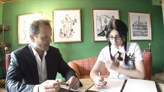 HORNY TEEN STUDENT STRACY STONE SEDUCES HER COLLEGE PROFESSOR 4K