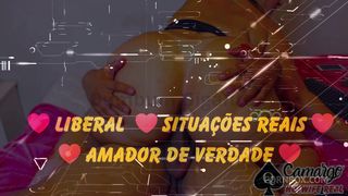 CORNO DEIXOU A ESPOSA GOZAR COM OUTRO