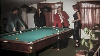 POOL GAME WITH HARD COCKS AND WET PUSSIES