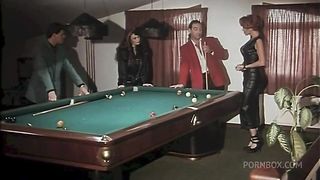 POOL GAME WITH HARD COCKS AND WET PUSSIES