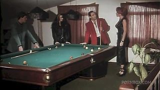 POOL GAME WITH HARD COCKS AND WET PUSSIES