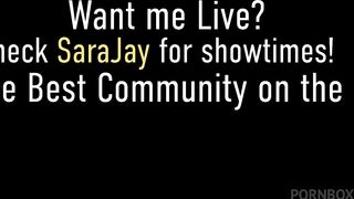 CHUBBY CHICK MISS RAQUEL AND BUSTY MILF SARA JAY STUFF THAT MUFF!