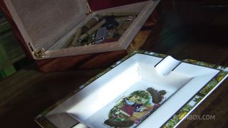 BRUNETTE AND BLONDE GETS THEIR BIG MATURE TITS LICKED AND HER PUSSY FUCKED