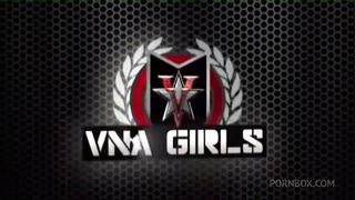 VICKY VETTE AND HER LESBIAN GIRLFRIEND TRISHA UPTOWN IN THE BATHROOM!