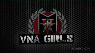 VICKY VETTE AND HER LESBIAN GIRLFRIEND TRISHA UPTOWN IN THE BATHROOM!