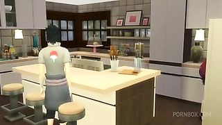 SAKURA FUCKED BY THE CLONES OF NARUTO GANGBANG IN FRONT OF SASUKE HER CUCKOLD HUSBAND NETORARE