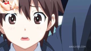 WORKING MOUTH TAKES TWO COCKS [UNCENSORED EXCLUSIVE HENTAI WITH ENGLISH SUBTITLES]