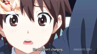 WORKING MOUTH TAKES TWO COCKS [UNCENSORED EXCLUSIVE HENTAI WITH ENGLISH SUBTITLES]