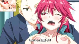 WORKING MOUTH TAKES TWO COCKS [UNCENSORED EXCLUSIVE HENTAI WITH ENGLISH SUBTITLES]