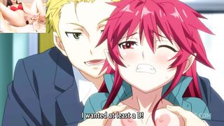 WORKING MOUTH TAKES TWO COCKS [UNCENSORED EXCLUSIVE HENTAI WITH ENGLISH SUBTITLES]