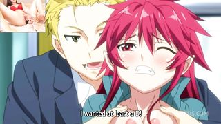 WORKING MOUTH TAKES TWO COCKS [UNCENSORED EXCLUSIVE HENTAI WITH ENGLISH SUBTITLES]