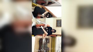 ROMANTIC TEEN COUPLE PASSIONATELY MAKE LOVE