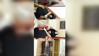 ROMANTIC TEEN COUPLE PASSIONATELY MAKE LOVE