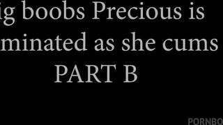 BIG BOOBS PRECIOUS CONCLUDES HER VIDEO ENDURING A BIG DICK