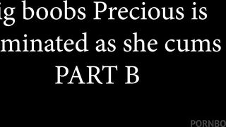 BIG BOOBS PRECIOUS CONCLUDES HER VIDEO ENDURING A BIG DICK