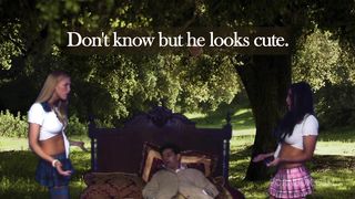 FUCKING THE HORNY GIRLS HARD WHILE SHE MOANS LOUD