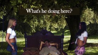 FUCKING THE HORNY GIRLS HARD WHILE SHE MOANS LOUD