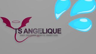 TS ANGELIQUE MONROE - I SHOW YOU MY STOCKINGS AND CUM