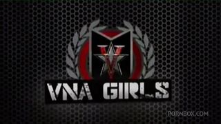 BIG BOOBED VICKY VETTE AND BLONDE HOTTIE TRISHA UPTOWN SUCKING TWAT!