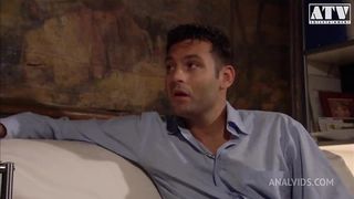 CATY CAMBELL A SLUT WITH GOLDEN HAIR GETS ALL HER HOLES FILLED AND HER ASS GAPED