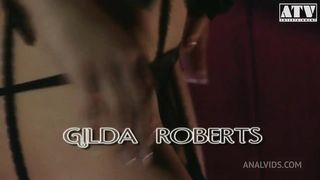 LIGHT HAIRED SLUT LILY LOVE GETS ALL HER HOLES FILLED WITH A BIG COCK AND GETS FUCKED IN THE ASS