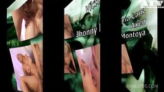 VICTORIA LANZ AND AXEN ARE BLONDE SLUTS GET THEIR ASS FILLED BY GIANT COCKS AND MOUTH FILLED