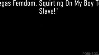 MAXINE X DOMINATES & CUMS ON TOMMY UTAH AFTER FEMDOM SESSION!