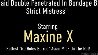 BDSM TIME! MISTRESS CHANTA ROSE TAKES CARE OF MAXINE X S SEXUAL NEEDS!