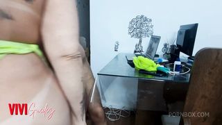 FUCKED HIS WIFE S FRIEND IN THE KITCHEN