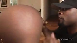 BLACK BOOTY GIRL NYOMI BANKS BANGED