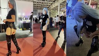 EXTASIA BASEL 2023 - LYVIANE IS HOT AS FUCK!! (SOLO-WALK)