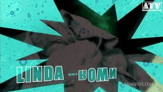 MY EX IS A SLUTTY BRUNETTE FUCKED IN THE ASS BY A HUGE COCK AND GETS HER MOUTH FILLED