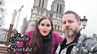 Jada Sparks and Paul Stalker sharing the cute French starlette Clara Mia - Hot Lesbian action, Anal, Rimjob, Kinky, Spanking