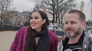 Jada Sparks and Paul Stalker sharing the cute French starlette Clara Mia - Hot Lesbian action, Anal, Rimjob, Kinky, Spanking