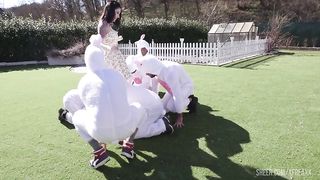 Easter Bunnies gone Wild, Anna de Ville, 7on1, Anal and No Pussy, ATM, Balls Deep Anal, DAP, TAP, Big Gapes, Swallow GIO2145