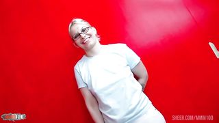 First sodomy and squirt for the young French girl Nyl Bahia