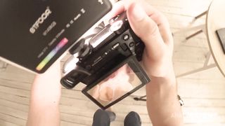 ШЛЮШКА НЕ ДОЖДАЛАСЬ МУЖА НА ФОТО СЕССИИ И ТРАХНУЛАСЬ С ФОТОГРАФОМ