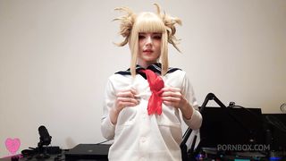 HUNGRY HIMIKO TOGA FROM THE LEAGUE OF VILLAINS LOVES TO GET FUCKED AND CUM ALL OVER HER PRETTY FACE