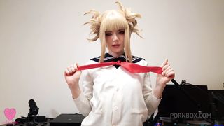 HUNGRY HIMIKO TOGA FROM THE LEAGUE OF VILLAINS LOVES TO GET FUCKED AND CUM ALL OVER HER PRETTY FACE