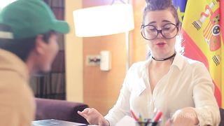 LATINO DOES A FAVOR FOR THE SECRETARY IN EXCHANGE FOR GETTING HIS NATIONALITY.