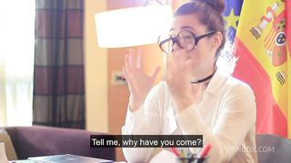 LATINO DOES A FAVOR FOR THE SECRETARY IN EXCHANGE FOR GETTING HIS NATIONALITY.