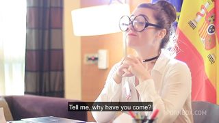 LATINO DOES A FAVOR FOR THE SECRETARY IN EXCHANGE FOR GETTING HIS NATIONALITY.