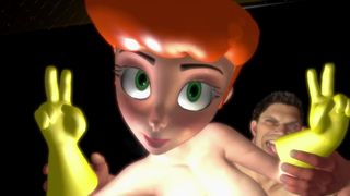 MILF IN THE LOVE CAGE - DEXTER S LAB PARODY