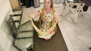 Stepmom gets stuck and fucked in the ass