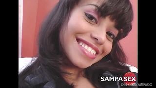 A primeira cena de MARCELINHA MORAIS. Aguentou a pica do Ed junior no cu que fodeu ela quase uma hora